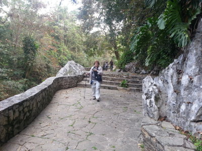 Mary on the rock path
Cueva de los Portales, Cuba
March 18, 2016