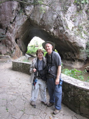 Mary and Steve
at Cueva de los Portales, Cuba
Friday, March 18, 2016