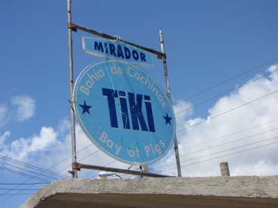 Tiki, Mirador Bahia de Cochinos
Bay of Pigs viewpoint, Playa Larga, Cuba
Saturday, March 18, 2016