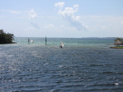 Small harbor on the Bay of Pigs
outside the Tiki restaurant
Playa Larga, Cuba