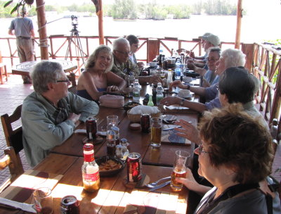 Waiting for lunch at Tiki