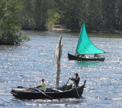 Boatmen in the harbor
Bay of Pigs, Playa Larga, Cuba