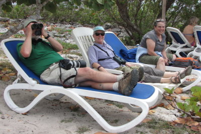 John, Patti and Renee at Caleta Buena