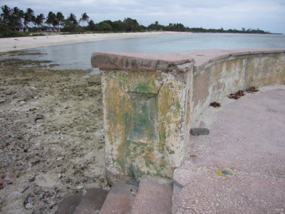 Part of the malecon around the beach at Hotel Playa Giron