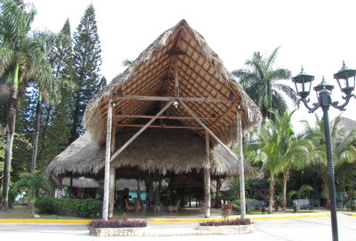 Entrance to Las Caneyes resort