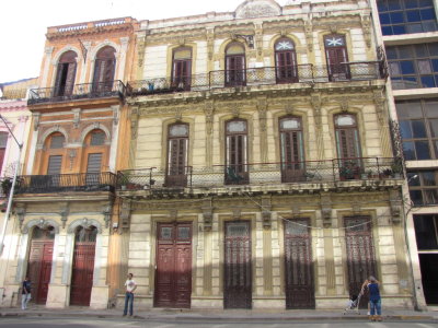 This architecture is a little reminiscent of New Orleans French Quarter.