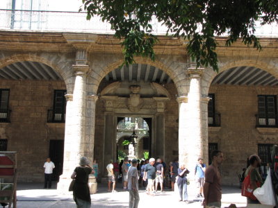 Portico at Plaza de Armas
