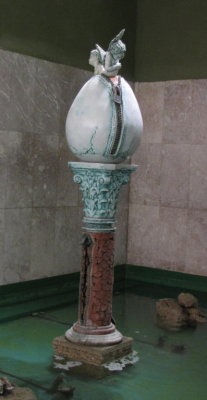 Artwork inside Hotel Ambos Mundos, Havana, Cuba