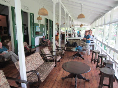 Veranda at Asa Wright Nature Center