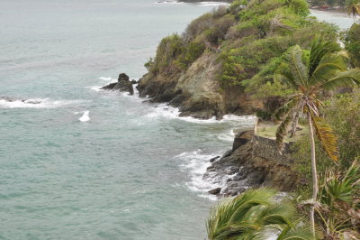 Tobago shoreline near Blue Waters Inn