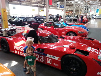 Saturday we visited the Lane Motor Museum.