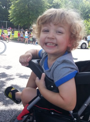 And Max is just having a good time.