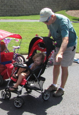 Grandpa tries to point out something to Max.