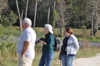 The only photo I managed to get of Gary, Jan and Mary
