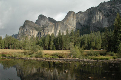 Three Brothers and Merced River - Yosemite.jpg