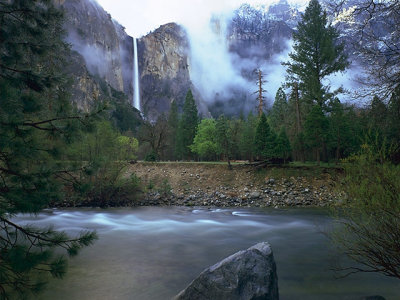 Upper Yosemite Falls and Merced River.jpg