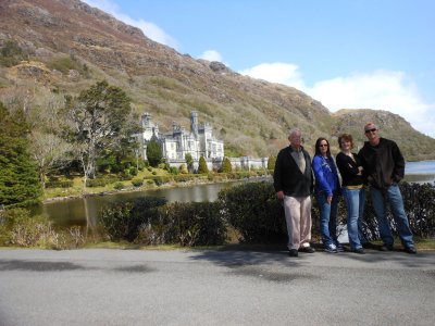 Kylemore Castle, Connemara, Co Galway  with Becky Petersen, Jenny Weston and Rocky Connell
