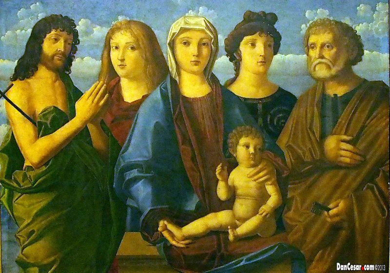 Madonna and Child, St. John, Peter and Donors