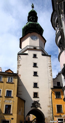 St Michael's Gate (One of four gates to the medieval fortified town)