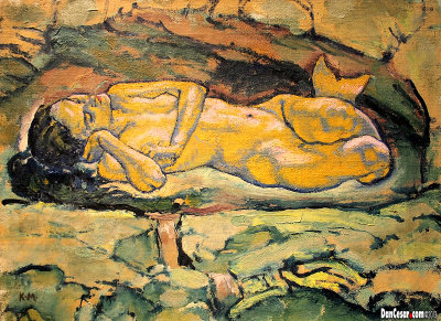 Mermaid 1914, Koloman Moser 1868-1918