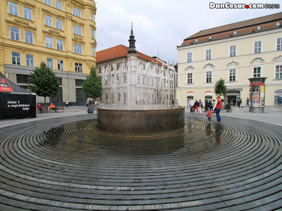 Fountain at Nměst Svobody (Liberty Square)
