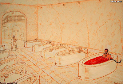 Vincent in Public Bath 1990, Drago Trumbetas