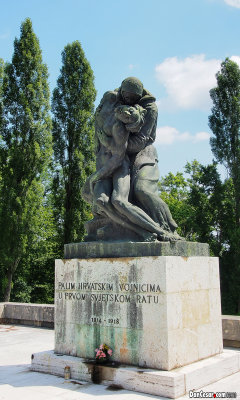 Monument to Fallen Croatian Soldiers in World War One (1919)