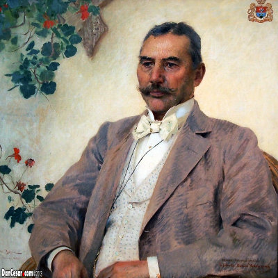 Portrait of Banon :judevit Vtanyczany, 1898, Vlaho Bukovac