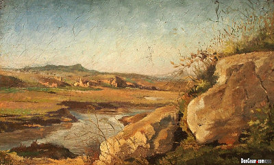 Landscape from the Roman Campagna, 1874