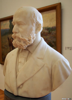 Bust of Matija Mrazovic, 1876, Ivan Rendic, 1849-1932