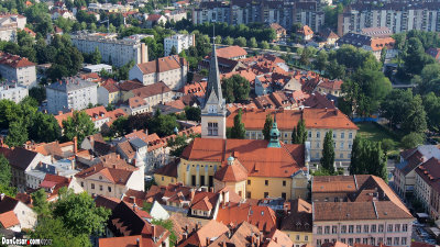 A View from the Ljubljana Castle