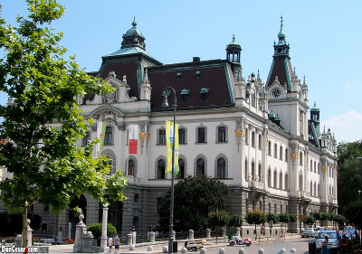 Palace, Now Part of the Ljubljana University