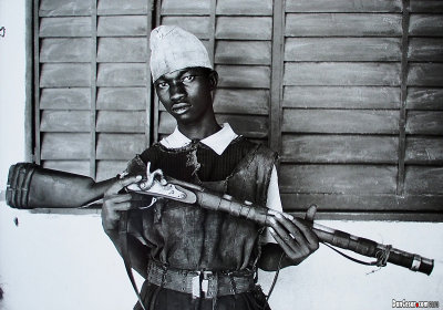 Photographs of Philippe Bordas, Heroic Africa