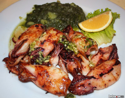 Grilled Squid