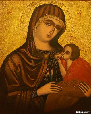 Madonna & Child, Talijanska Skola, XIV/XV st