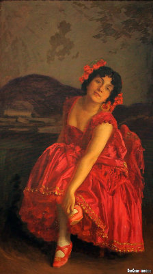 Anka Horvat u ulozi carmen, 1914, Ivan Tisov, 1870-1928