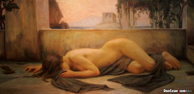 Female Nude (Deserted Woman) 1913, Bela Csikos Sessia, 1864-1931