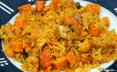Vegetable Curry Rice