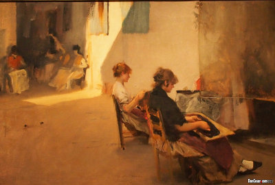 The Bead-Stringers of Venice, 1880-1882