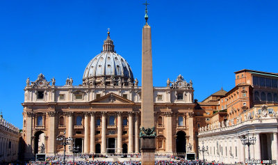 Saint Peter's Basilica at Saint Peter's Square