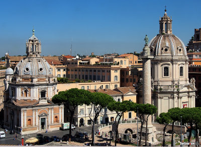 View from Altare della Patria