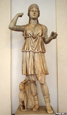 Artemis , goddess of hunting
