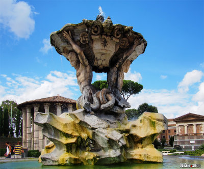 Fountain at Piazza Santa Maria