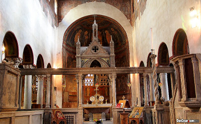 The Basilica of Saint Mary in Cosmedin