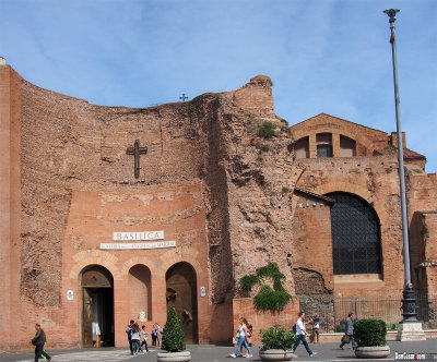 The Basilica of St. Mary of the Angels and the Martyrs