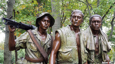   The Vietnam Veterans Memorial