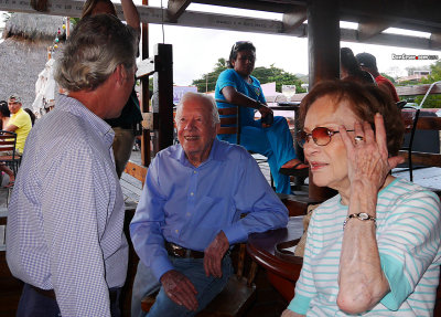 President Carter and Family Visit San Juan del Sur
