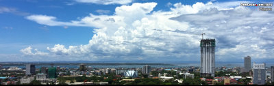 View from the Center of Cebu City Looking S/SE