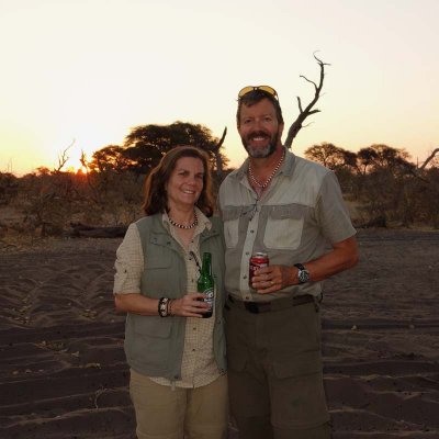 Sundowners at Savuti