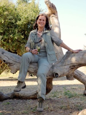Relaxing at Ihaha campground in Chobe